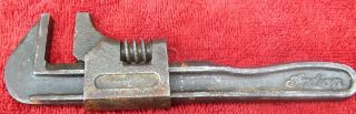 Vintage Indian Motorcycle 7 Inch Adjustable Wrench