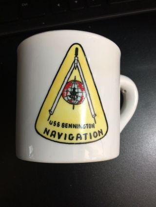 Uss Bennington Navigation Cvs - 20 Coffee Mug Guest Cup