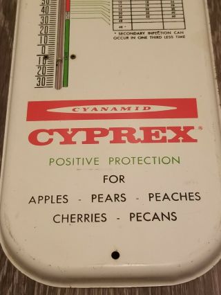 VINTAGE CYPREX FRUIT FUNGICIDE APPLE PEACH TREE FARM 16 