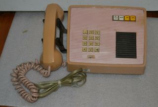 Gte General Telephone Automatic Electric 881 Speakerphone Telephone Phone Pink