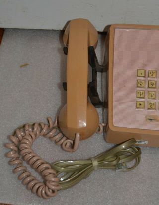 GTE General Telephone Automatic Electric 881 Speakerphone Telephone Phone PINK 2