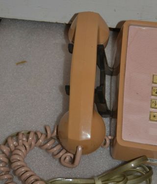 GTE General Telephone Automatic Electric 881 Speakerphone Telephone Phone PINK 3