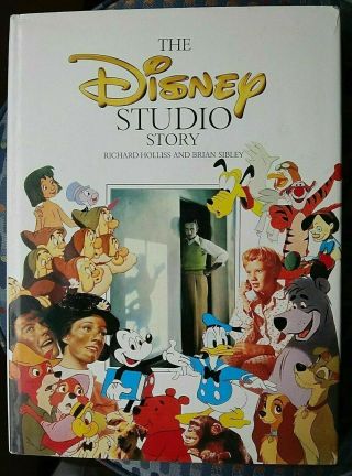 The Disney Studio Story Book Signed By 6 Artists With Sketches 1988