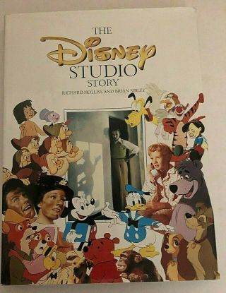 THE DISNEY STUDIO Story Book Signed by 6 Artists with Sketches 1988 4