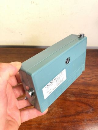 Vintage Blue Crown TR - 803 8 Transistor Radio 3 Band W Case & Box Japan 3