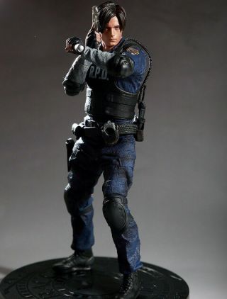 Capcom Resident Evil 2 Remake Biohazard 1/6 Leon Limited Edition Statue Figure
