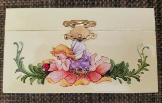 Vintage Music Jewelry Box With Dancing Fairy By Schylling