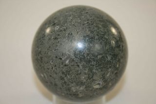 Kimberlite Sphere 66mm From A South African Diamond Mine