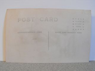 Vintage Real Photo Postcard President Taft Panama Canal ? RPPC Ship Sailors 3