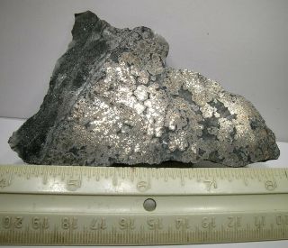 Sweet Rich Silver Ore Slab: Langis Mine,  Cobalt,  Ontario,  Canada - Nr