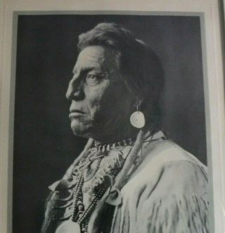 Indian Chief Two Guns White Calf Hileman Photo Print Glacier National Park