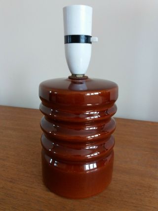 60s 70s Retro Vintage Table/bedside Lamp,  Mid Century Lamp Base
