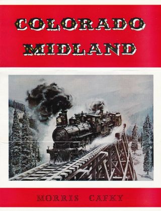 Rare Vtg Colorado Midland Book Prepublication Advertising Brochure Morris Cafky 2