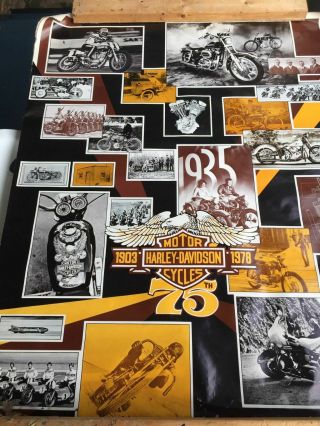 Vintage Harley Davidson Poster