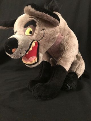 The Lion King Disney Store Stamped Banzai Hyena Stuffed Plush Rare 14 " W/ Tag