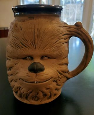 Star Wars - 1977 - Ceramic Chewbacca Mug - 20th Century Fox - Rumph Ca - Vintage