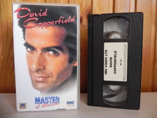 David Copperfield - Magician - Master Of Illusion - Imc Magic Video - Pal Vhs