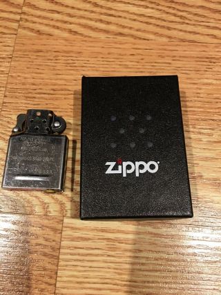 Zippo 229ZL Full Size Royal Blue Matte Classic Windproof Lighter w/ Zippo Logo 3
