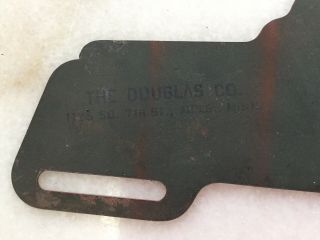 Fredericksburg Texas Centennial Souvenir License Plate Topper 1946 6