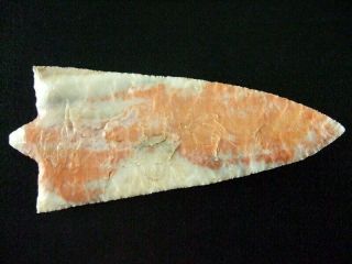 Fine Colorful Authentic 5 3/8 inch Collector Grade Marion Point Arrowheads 3