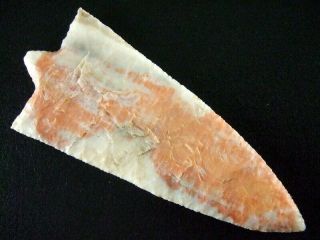 Fine Colorful Authentic 5 3/8 inch Collector Grade Marion Point Arrowheads 5