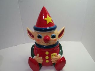 Macys 90 Anniversary Thanksgiving Day Parade Limited Edition Elf Cookie Jar