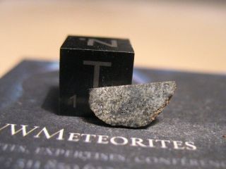 Martian Meteorite Tindouf 002,  Shergotitte (Mafic,  REE - Enriched).  LAST ONE 2