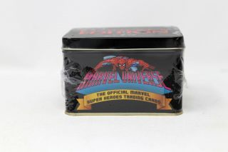 1990 Marvel Universe Series 1 Trading Card Factory Tin Set 887 Of 4000
