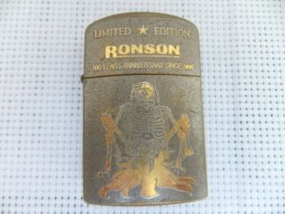 Ronson Lighter 100 Years Anniversary Since 1895 Limited Edition Ronson 0050