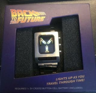 Back To The Future Flux Capacitor Watch Rare