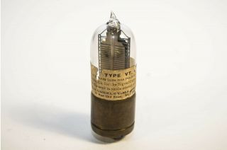 Western Electric VT - 1 Vacuum Tube Made For U.  S.  Army Signal Corps 5