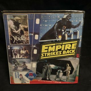 Empire Strikes Back 8 Star Wars Vintage 8mm Film 1980 Color Sound