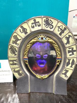 Disney Wdcc - Snow White Evil Queen Magic Mirror Fig " What Wouldst Thou Know