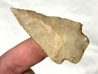 Outstanding Kirk Stemmed Point Carlisle Co,  Ky.  Authentic Arrowhead Artifact C18