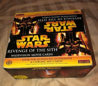 Star Wars Revenge Of The Sith Wide Vision Movie Cards