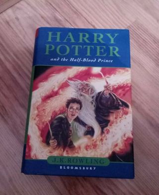Harry Potter And The Half - Blood Prince: With Print Error S First Edition Rare