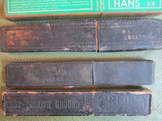 Vintage Straight Razor Boxes Only Germany and Others 3