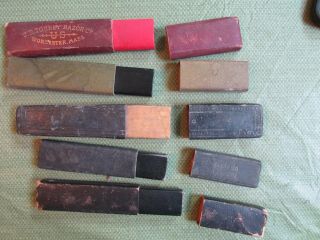 Vintage Straight Razor Boxes Only Germany and Others 7