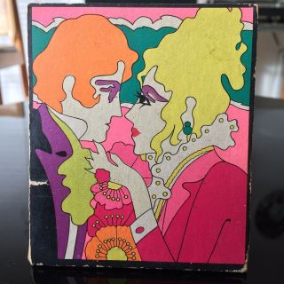 Mid Century Swinging Sixties 1960’s Pop Art Novelty Matchbox