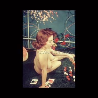 Alice Denham Nude 35mm Transparency Slide Vintage 1950 