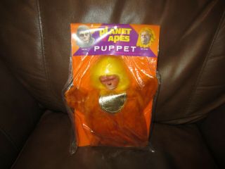 Planet Of The Apes Dr.  Zaius Puppet 1967 Common Wealth Toy Company Mip - Beauty