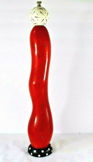 Robert Wilhelm Raw Design Pepper Mill Grinder 18 " Crusher Red Ellipse 2