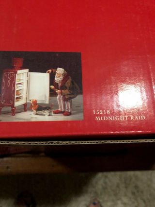Possible Dreams Clothtique Santa " Midnight Raid " Exc Store Display (b)