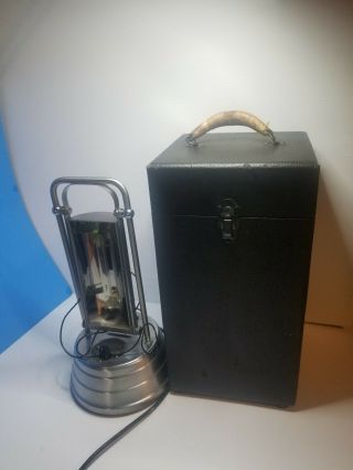Vintage Sun - Kraft Model A - 1 Cold Quartz Ultraviolet Ray Therapy UV Lamp w/ case 7