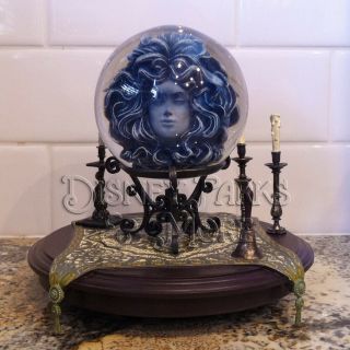 Disney Parks Haunted Mansion Madame Leota Crystal Ball Seance Room Figurine