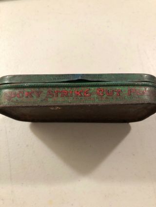 Vintage R.  A.  Patterson Tobacco Co.  Lucky Strike Pocket Tin 2
