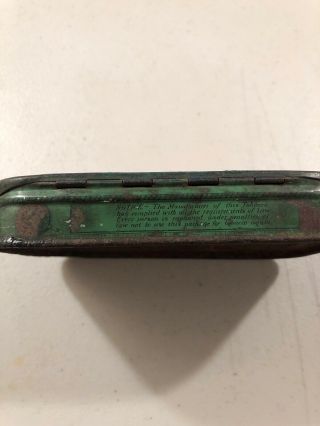Vintage R.  A.  Patterson Tobacco Co.  Lucky Strike Pocket Tin 4