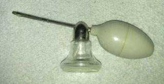 Vintage Devilbiss No 127 Atomizer Pump Spray Bottle Glass,  W/ No.  15 Box