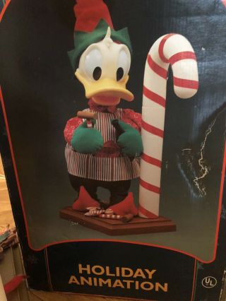 Santa’s Best Mickey Unlimited Disney Donald Duck Animatronic Figure 4