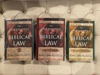 The Institutes Of Biblical Law: 3 Volume Set,  Rousas John Rushdoony